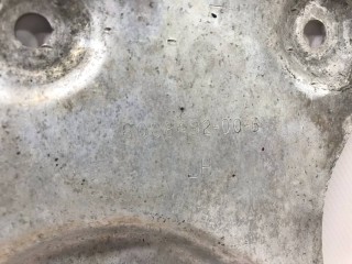 Пластина заднего подрамника, ориг. номер 6008492-00-B, Tesla Model S 2012-2016