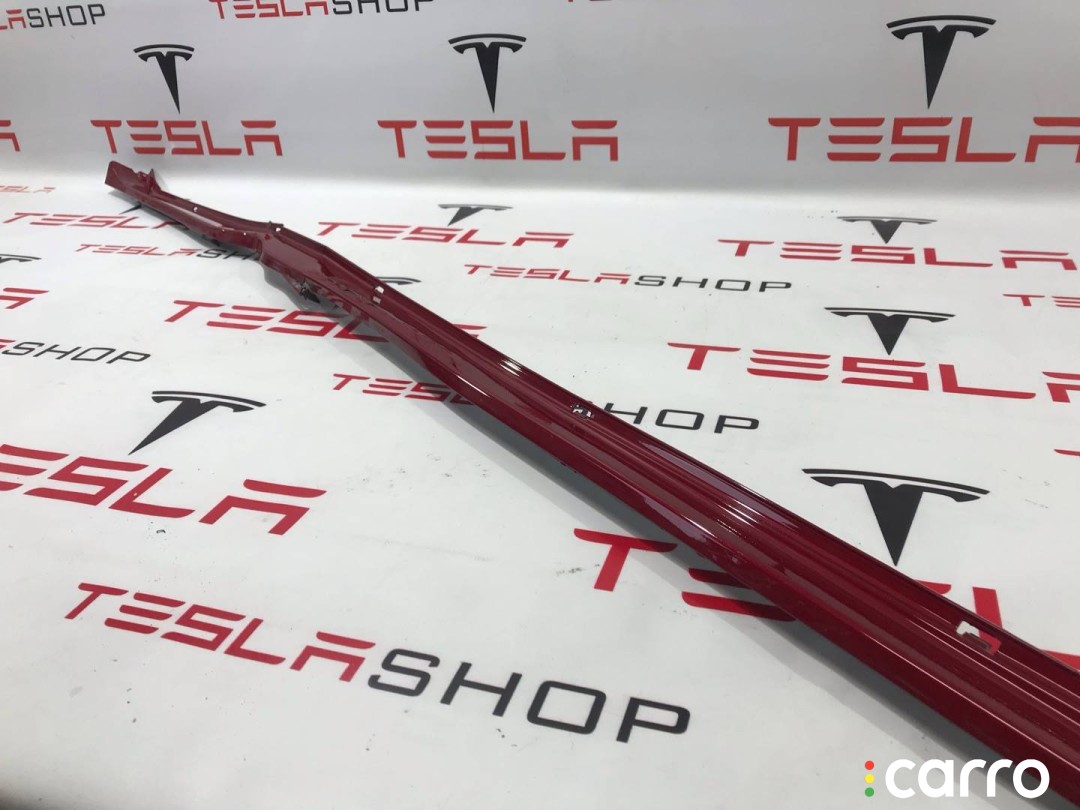 Молдинг накладки порога Tesla Model S 2-й рест 2021-2026, 1012217-00-C, фото 1