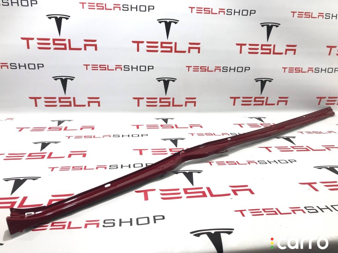 Молдинг накладки порога Tesla Model S 2-й рест 2021-2026, 1012217-00-C, фото 2