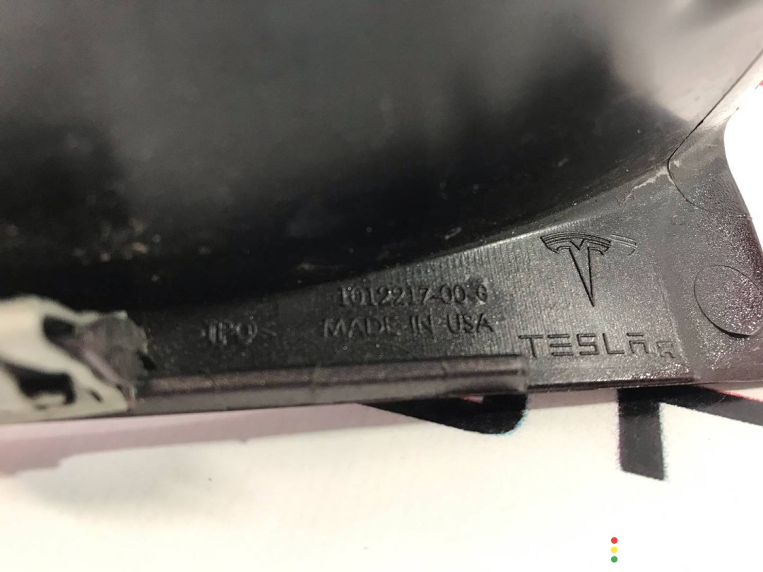 Молдинг накладки порога Tesla Model S 2-й рест 2021-2026, 1012217-00-C, фото 3