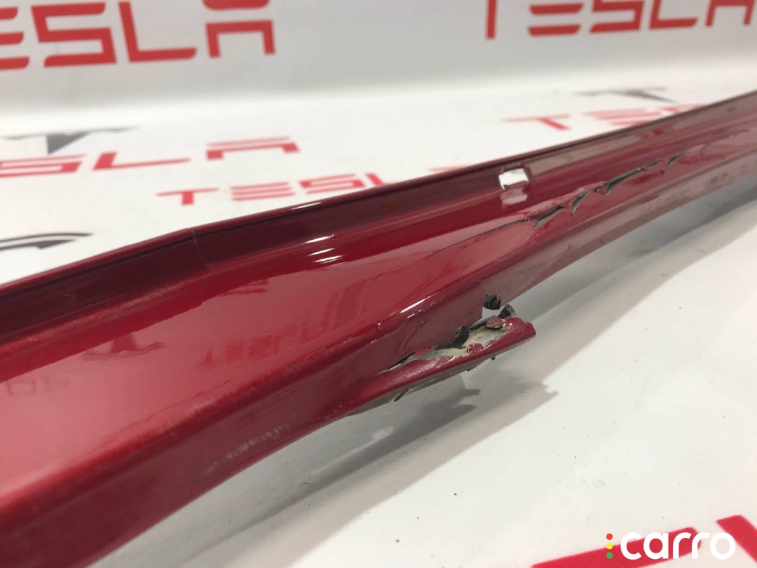 Молдинг накладки порога Tesla Model S 2-й рест 2021-2026, 1012217-00-C, фото 4