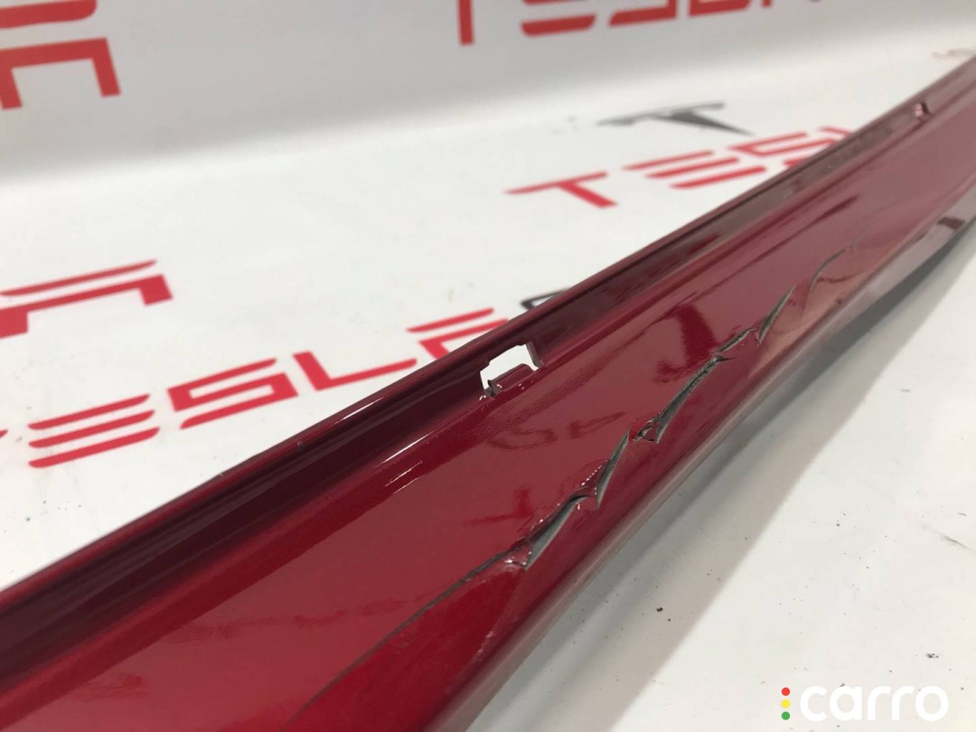 Молдинг накладки порога Tesla Model S 2-й рест 2021-2026, 1012217-00-C, фото 5
