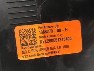 Накладка стойки С, ориг. номер 1086273-90-F, Tesla Model 3 2017-2021