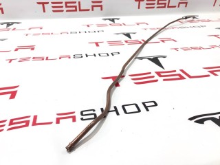 Трубка медная тросика привода люка левая, ориг. номер 6008691-00-E, Tesla Model S 2012-2016