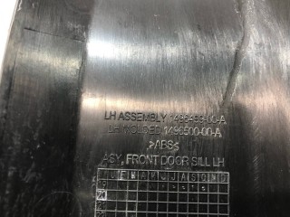 Накладка дверного порога, ориг. номер 1035985-00-G, 1496499-00-A, Tesla Model X 2015-2021