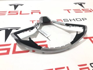 Корпус декоративный подушки безопасности водителя, ориг. номер 1036774-00-D, 2463292, 2507650, 250765, Tesla Model X 2015-2021