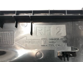 Накладка декоративная основания сидений 1-го ряда, ориг. номер 1494938-00-B, Tesla Model X рест 2021-2026