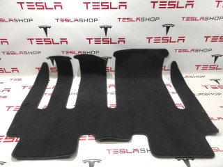 Коврик напольный 2-го ряда сидений, ориг. номер 1632219-00-B, Tesla Model X рест 2021-2026