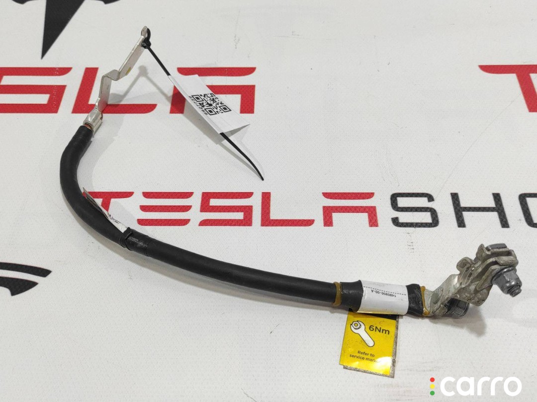 Зажим клеммы АКБ 12V (Минус - ) Tesla Model 3 2017-2021, 1068768-00-E, фото 1