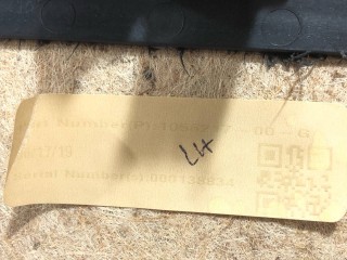 Ковровое покрытие заднего багажника (заднее), ориг. номер 1056217-00-G, Tesla Model X 2015-2021