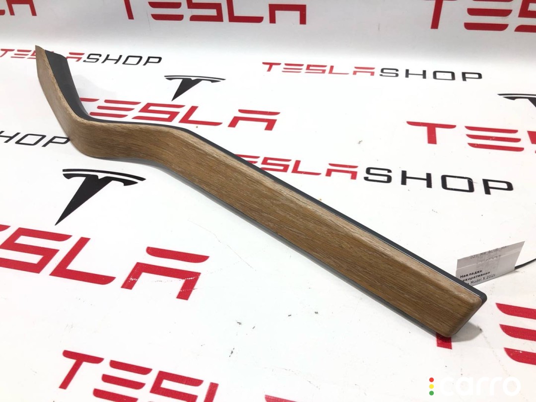 Накладка декоративная обшивки двери Tesla Model X 2015-2021, 1035812-19-C, фото 2