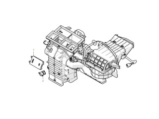 Термоконтроллер HVAC REV01, ориг. номер 1034215-99-A, Tesla Model S 2016-2021
