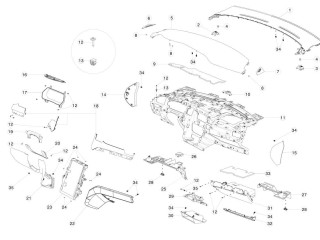 Облицовка проема багажника, Tesla Model X 2015-2021