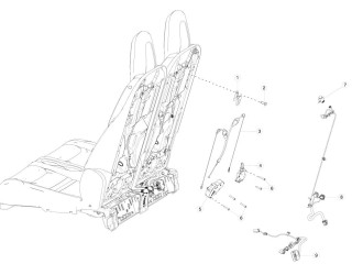 Уплотнитель бокса подкапотного резиновый, ориг. номер 1033016-00-B, Tesla Model X 2015-2021