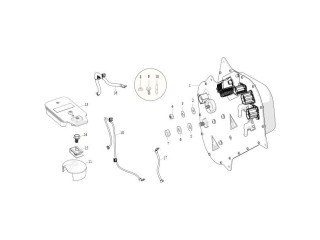 Кабель DCDC конвертера (12V минус), ориг. номер 1005651-00-C, Tesla Model S 2012-2016