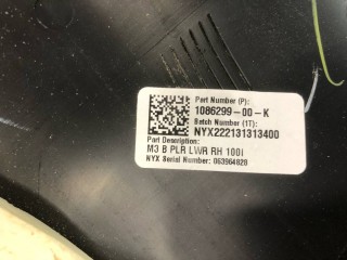 Накладка стойки B, внутренняя, ориг. номер 1086299-00-K, Tesla Model 3 2021-2024