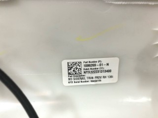 Накладка стойки С, ориг. номер 1086269-01-L, Tesla Model 3 2021-2024
