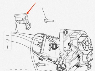 Тросик привода люка, ориг. номер 1462869-00-B, Tesla Model 3 2017-2021