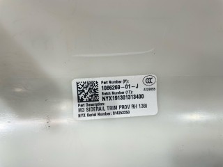 Накладка стойки С, ориг. номер 1086269-01-L, Tesla Model 3 2017-2021