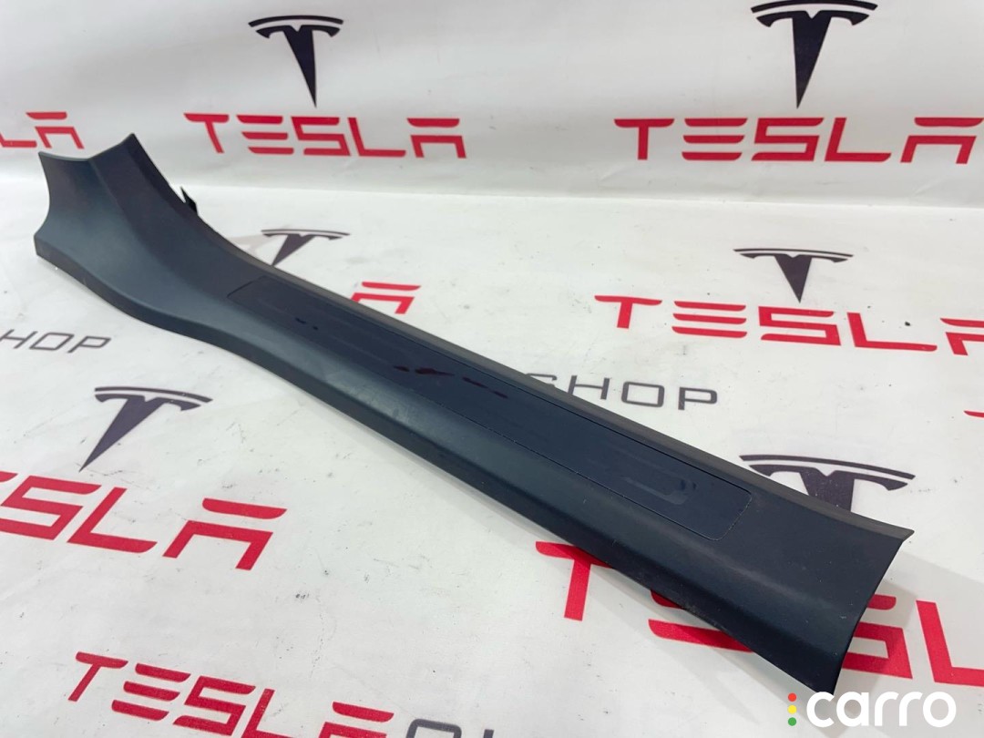 Накладка дверного порога Tesla Model X рест 2021-2026, 1626481-98-B, фото 2