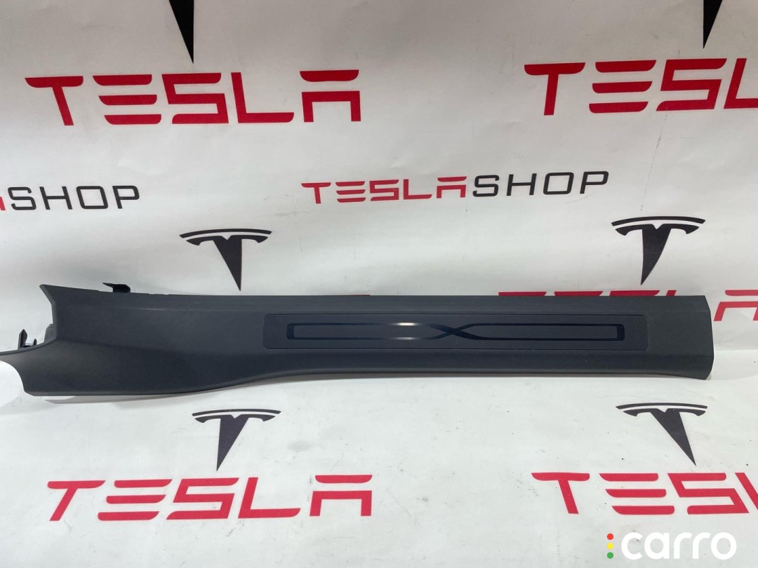 Накладка дверного порога Tesla Model X рест 2021-2026, 1626481-98-B, фото 4