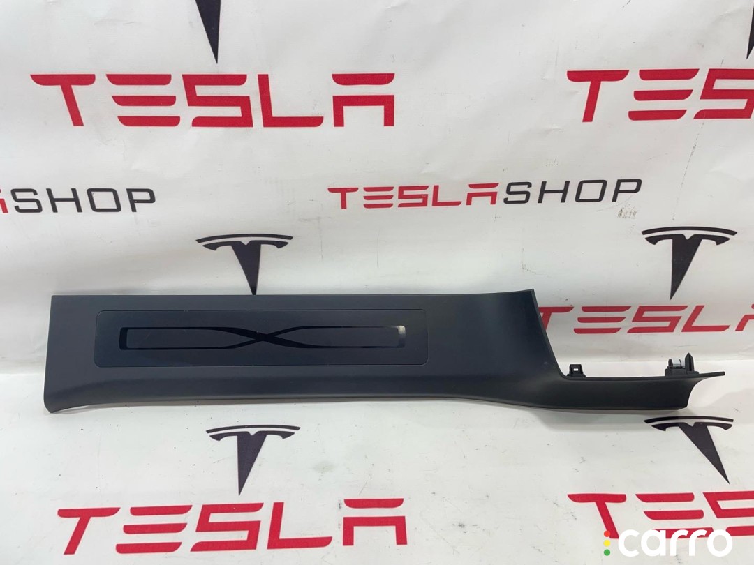 Накладка дверного порога Tesla Model X рест 2021-2026, 1626484-00-A, фото 3