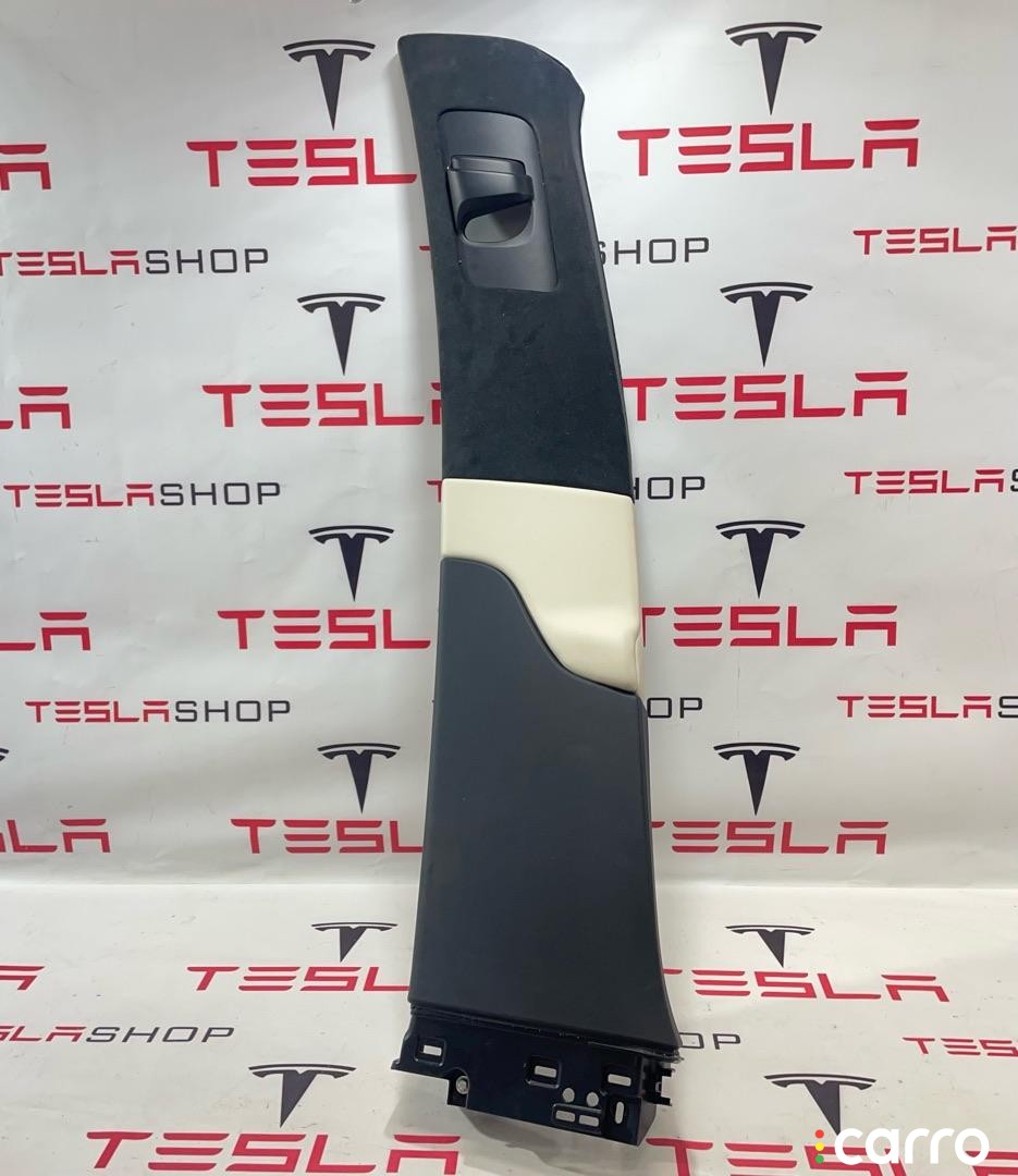 Накладка стойки B, внутренняя Tesla Model X рест 2021-2026, 1854762-00-B, фото 1