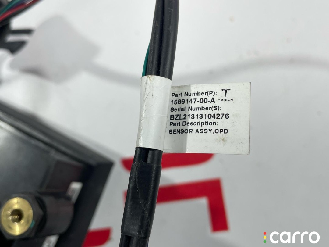 Люк порта зарядки Tesla Model X рест 2021-2026, 1553610-96-C, фото 6