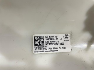 Накладка стойки С, ориг. номер 1086269-01-J, Tesla Model 3 2017-2021