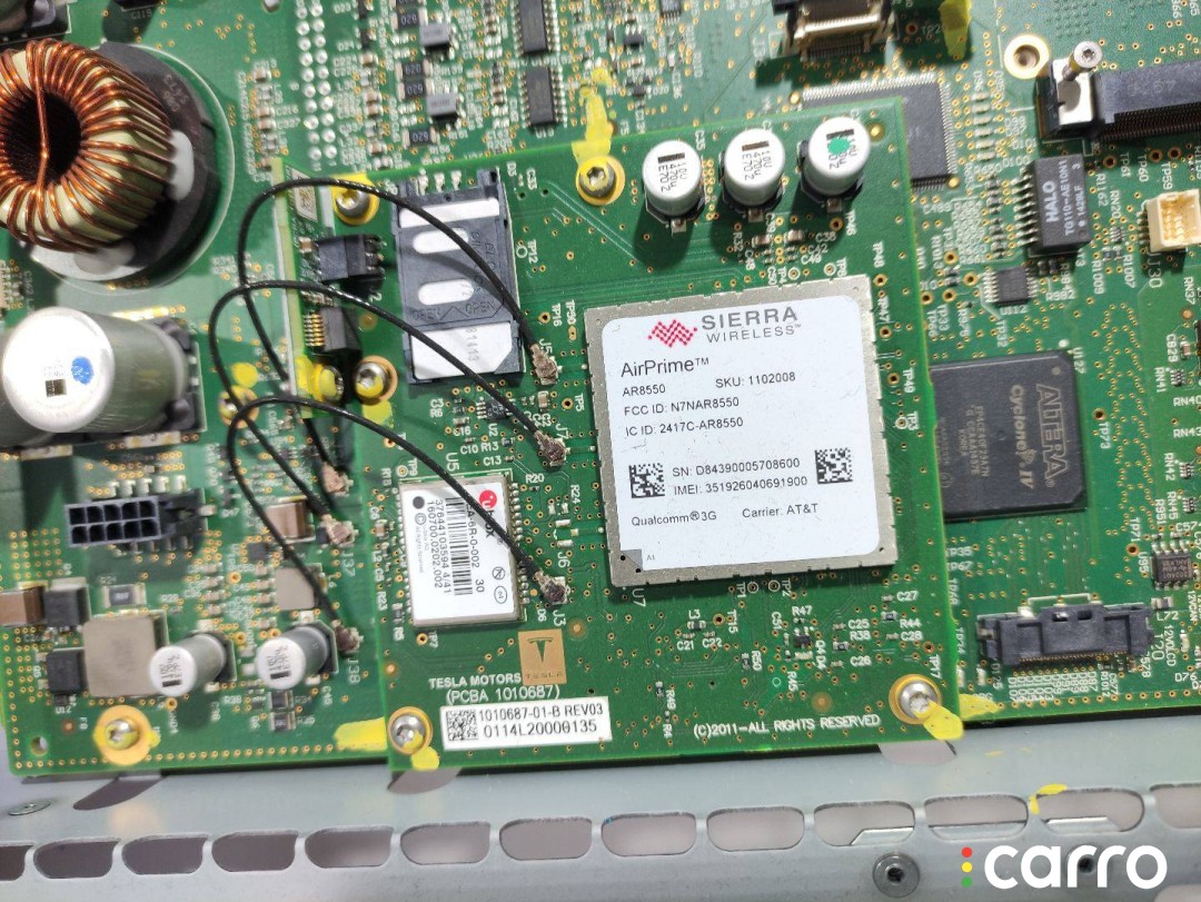 Компьютер MCU (большой сенсорный дисплей МЦУ) Tesla Model S 2012-2016, 1004777-00-L, фото 6