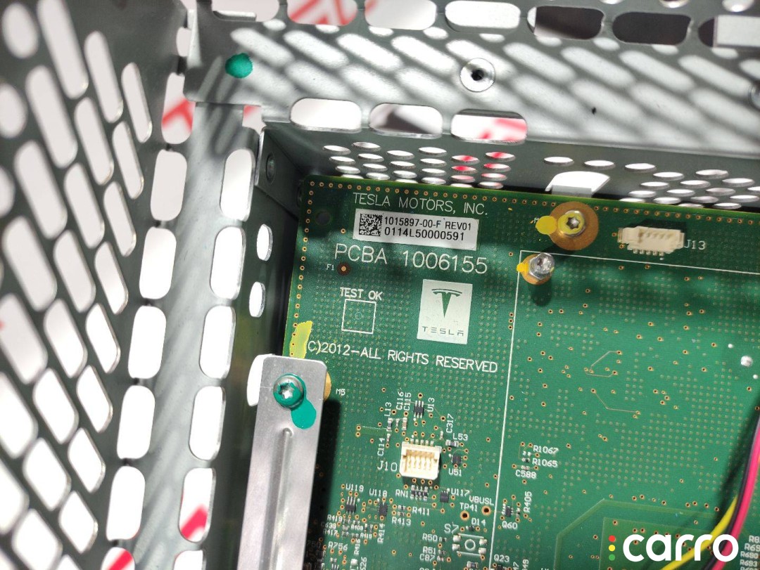 Компьютер MCU (большой сенсорный дисплей МЦУ) Tesla Model S 2012-2016, 1004777-00-L, фото 7