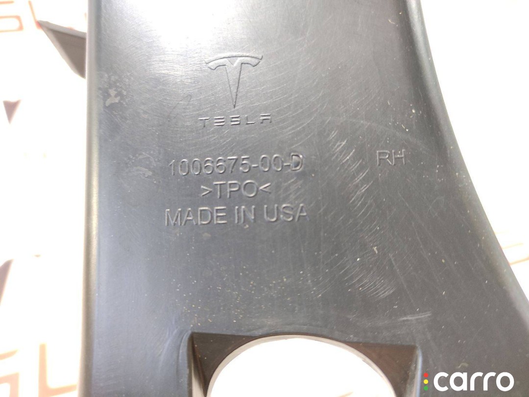 Накладка багажного проема наружная Tesla Model S 2012-2016, 1006675-00-D, фото 2