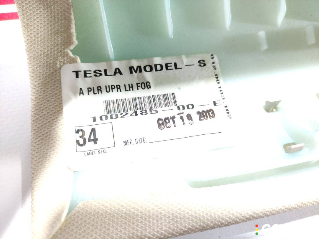 1002485-00-E Накладка стойки А Tesla Model S 2015г. - фото №2