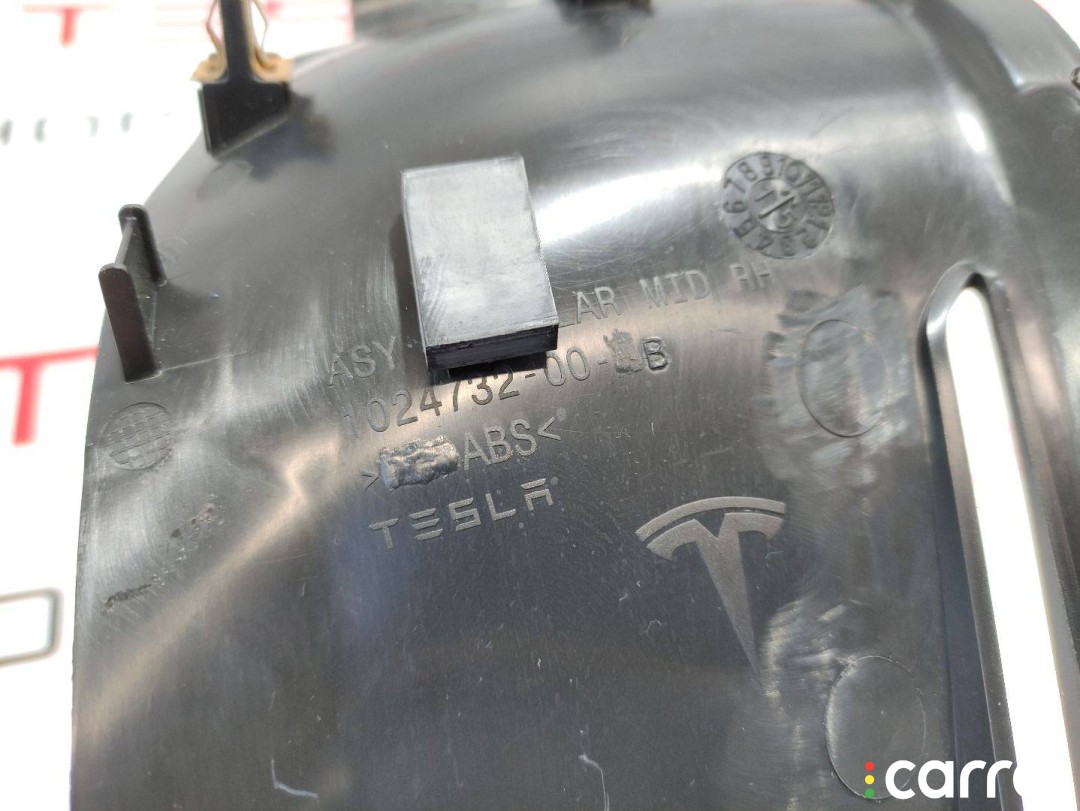 Накладка ремня безопасности стойки С Tesla Model S 2012-2016, 1024732-00-B, фото 2
