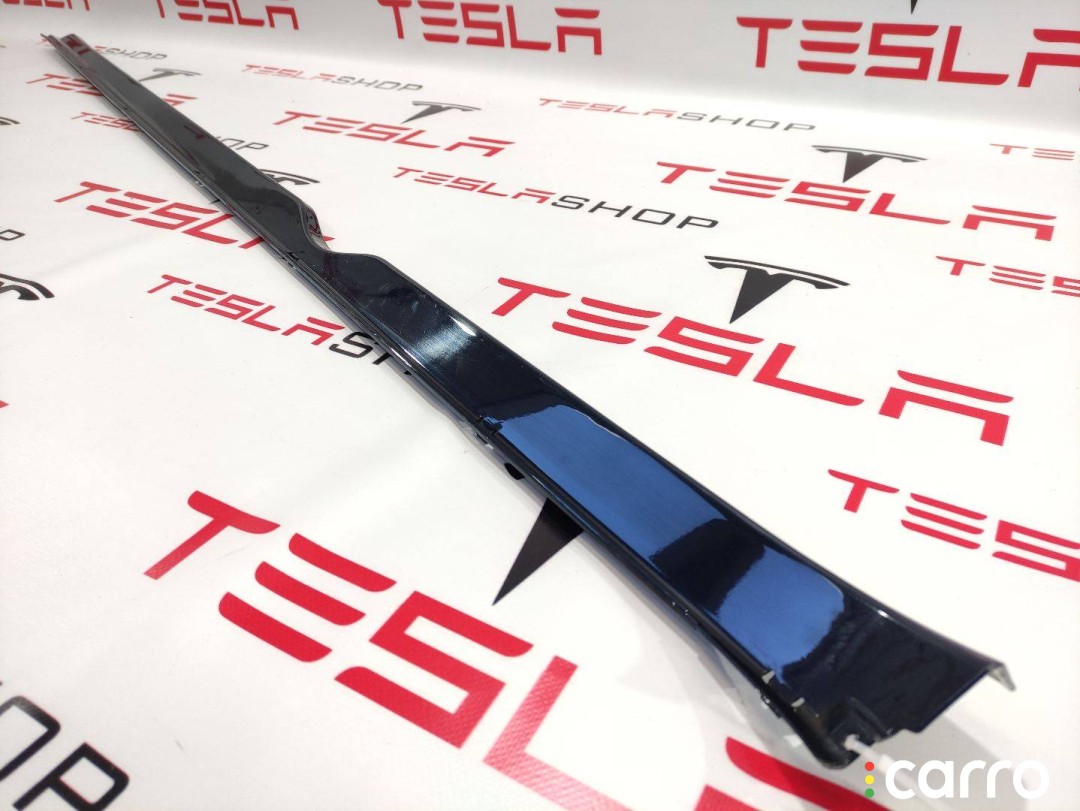 Молдинг накладки порога Tesla Model S 2012-2016, 1012217-00-C, фото 1