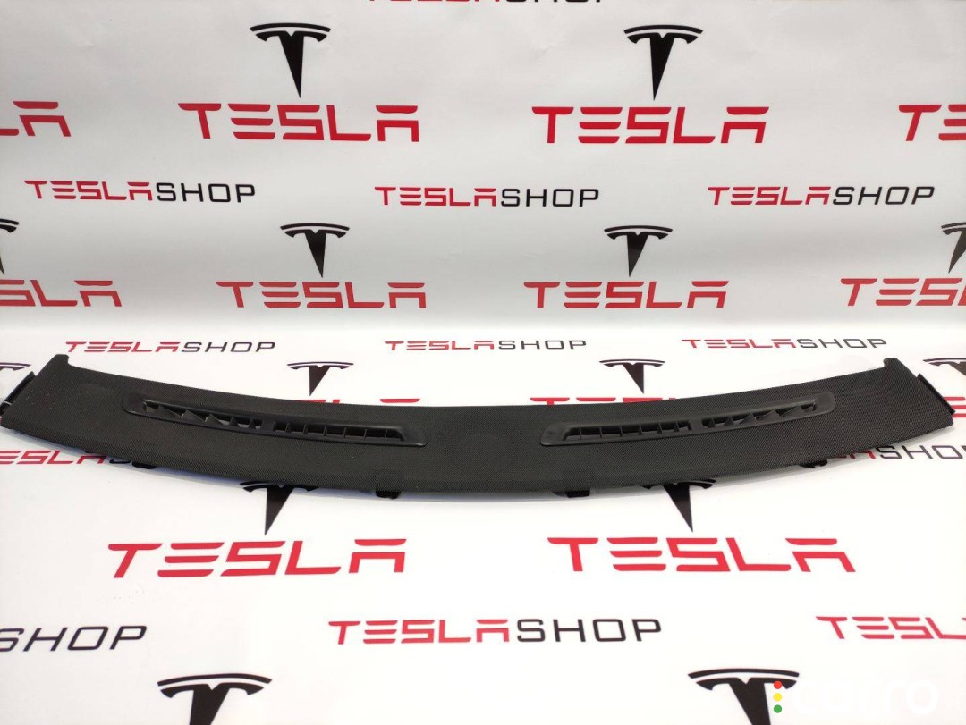 Панель крепления дефлекторов обдува лобового стекла (сетка) Tesla Model S 2012-2016, 6007510-00-G, фото 1