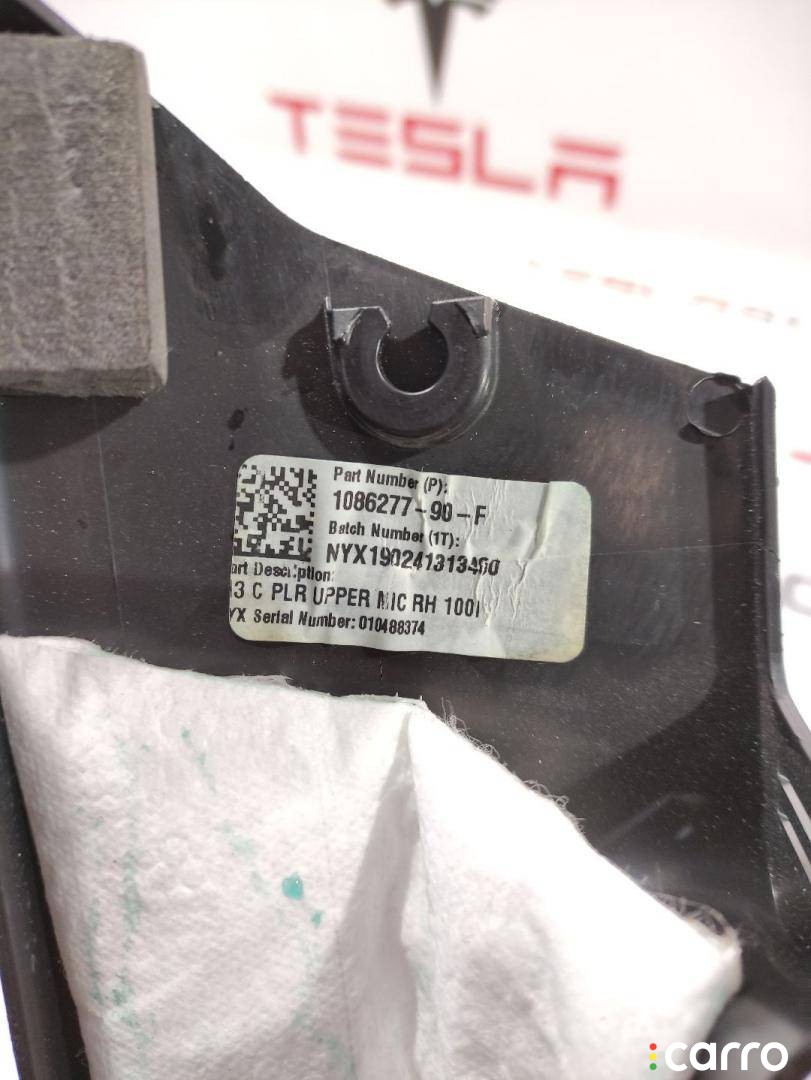1086277-90-F Накладка стойки С Tesla Model 3 2018г. - фото №1