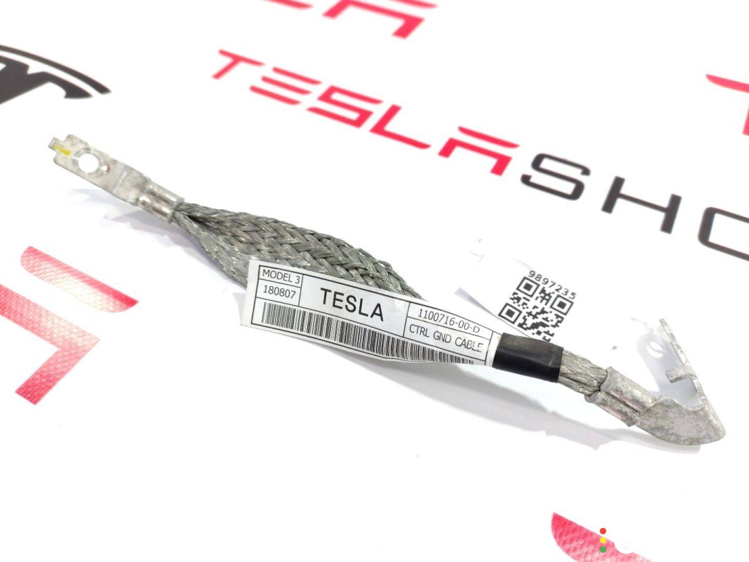 Коса заземления боди контроллера Tesla Model 3 2017-2021, 1100716-00-D, фото 1