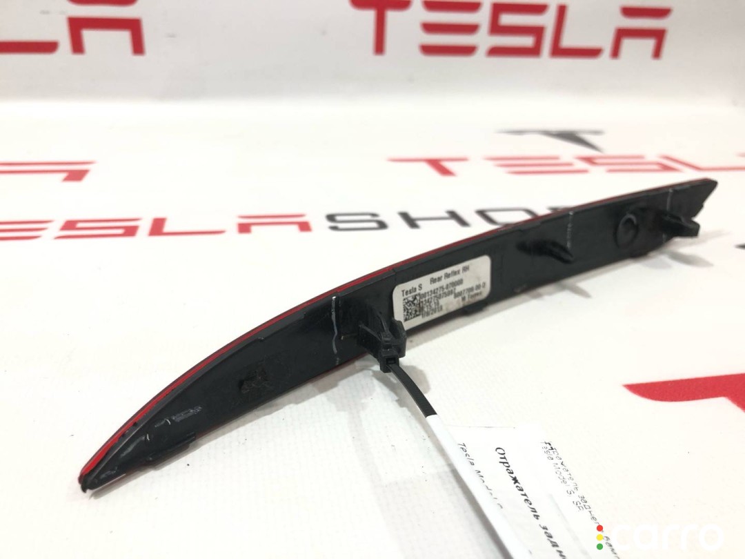 Отражатель заднего бампера Tesla Model S 2016-2021, 6007706-00-C, фото 3