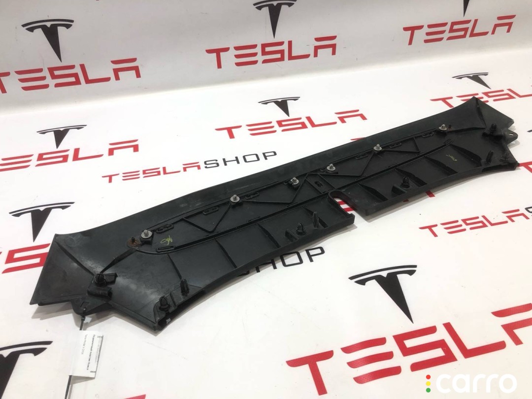 Подкапотный пластик бокса Tesla Model X 2015-2021, 1036235-00-E, фото 3