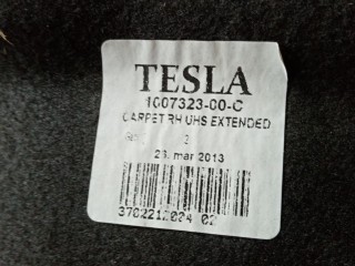 Отделка бокса подкапотного, ориг. номер 1007323-00-C, Tesla Model S 2012-2016