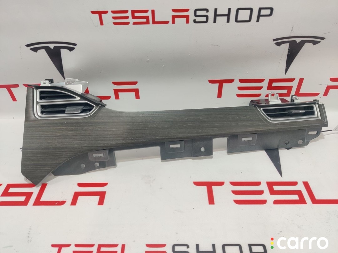 Декоративная накладка центральной панели (пассажирская) Tesla Model X 2015-2021, 6007628-00-C, фото 1