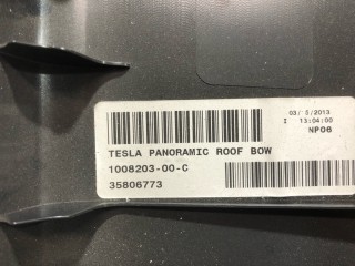Панель панорамного потолка, ориг. номер 1008203-00-E, 1039464-02-B, Tesla Model S 2012-2016