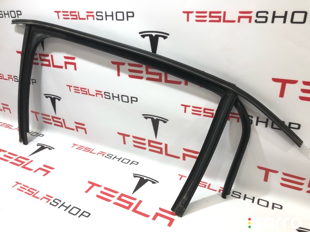 Уплотнитель стекла подъемной задней двери Tesla Model X рест 2021-2026, 1069520-90-H, фото 2