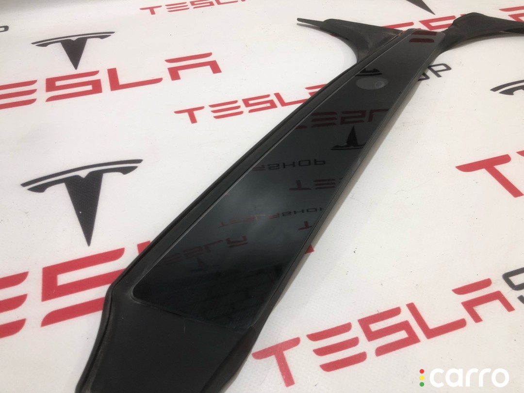 Накладка стойки B, наружная Tesla Model X рест 2021-2026, 106910400D, фото 2