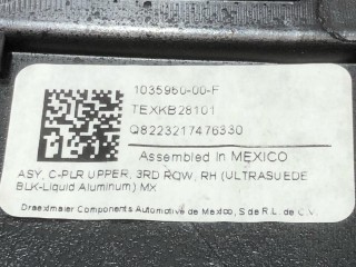 Накладка стойки С, ориг. номер 1035960-16-E, 1052890-00-C, Tesla Model X рест 2021-2026