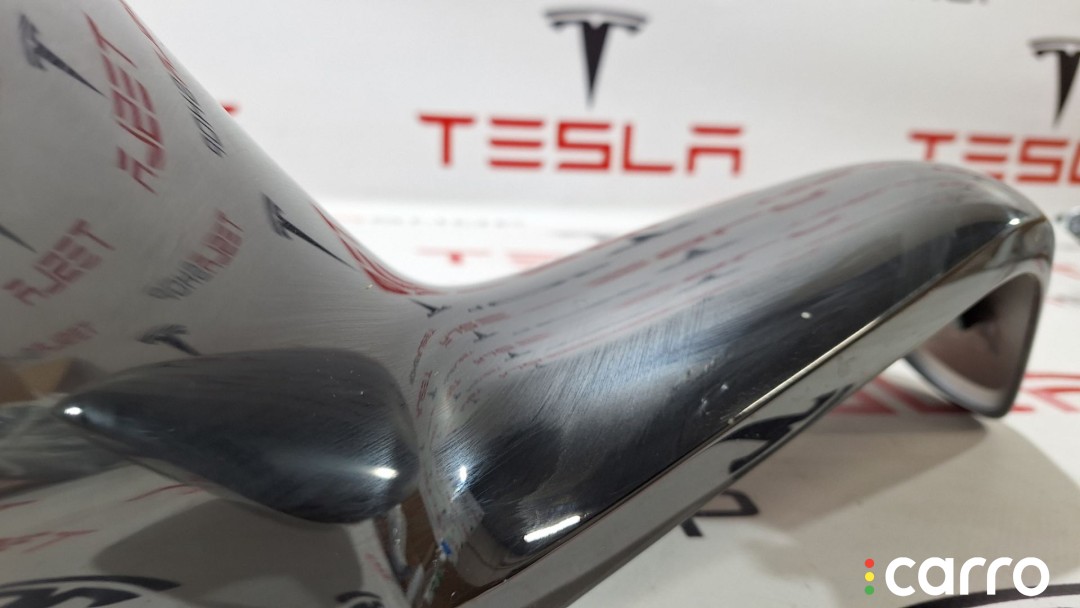 Накладка хромированная 2-го ряда сидения Tesla Model X рест 2021-2026, 106297100B, фото 3