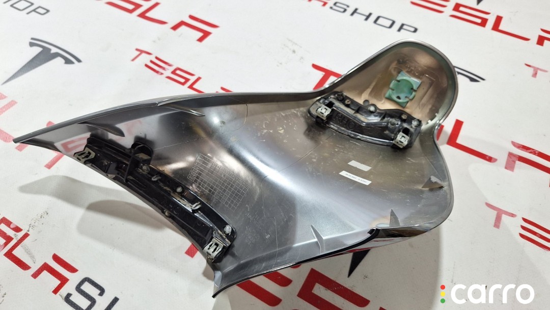 Накладка хромированная 2-го ряда сидения Tesla Model X рест 2021-2026, 106297100B, фото 4