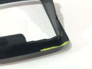 Окантовка фонаря подсветки, ориг. номер 1586486-99-C, 1624609-99-B, Tesla Model S 2-й рест 2021-2026