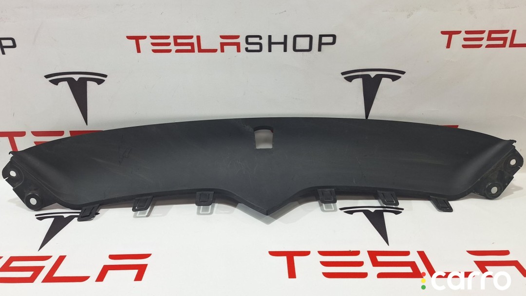 Накладка гриля бампера переднего верхняя Tesla Model X 2015-2021, 104702100E, фото 1